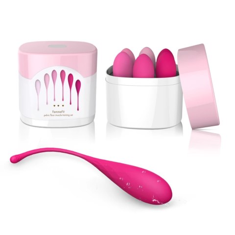 FeelzToys FemmeFit Set - zestaw 6 progresywnych kul treningowych Kegla FeelzToys FemmeFit Set - zestaw 6 progresywnych kul treningowych Kegla