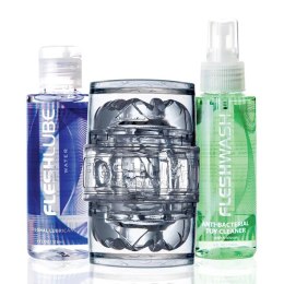 Fleshlight Quickshot Vantage Combo Pack - kompaktowy zestaw higieniczny