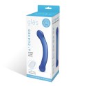 Glas Curved G-Spot Blue - szklany aplikator anatomiczny 15 cm