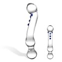 Glas Curved G-Spot - szklany model anatomiczny, szkło borokrzemowe 15 cm