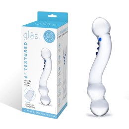 Glas Curved G-Spot - szklany model anatomiczny, szkło borokrzemowe 15 cm