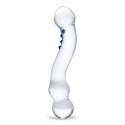 Glas Curved G-Spot - szklany model anatomiczny, szkło borokrzemowe 15 cm