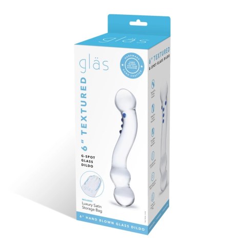 Glas Curved G-Spot - szklany model anatomiczny, szkło borokrzemowe 15 cm Glas Curved G-Spot - szklany model anatomiczny, szkło borokrzemowe 15 cm