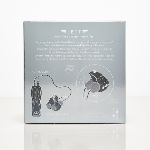 Hot Octopuss Jett Sleeve Treble & Bass - system dynamicznych wibracji Hot Octopuss Jett Sleeve Treble & Bass - system dynamicznych wibracji
