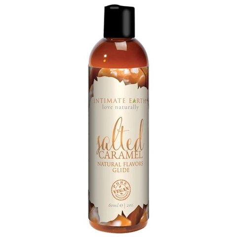 Intimate Earth Natural Flavors Salted Caramel lubrykant wodny 60ml Intimate Earth Natural Flavors Salted Caramel lubrykant wodny 60ml
