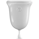 Jimmyjane Menstrual Cups Clear silikonowe kubeczki menstruacyjne 2 rozmiary