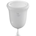 Jimmyjane Menstrual Cups Clear silikonowe kubeczki menstruacyjne 2 rozmiary