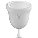 Jimmyjane Menstrual Cups Clear silikonowe kubeczki menstruacyjne 2 rozmiary