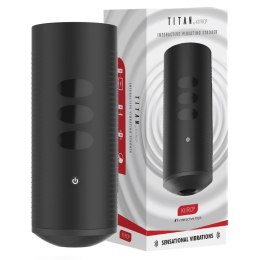 Kiiroo Titan Interaktywny System Intymny z 9 Silnikami 23cm Czarny