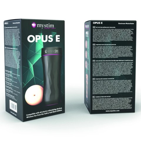Mystim Opus E-Masturbator Anus - System e-stymulacji, 21,5 cm Mystim Opus E-Masturbator Anus - System e-stymulacji, 21,5 cm