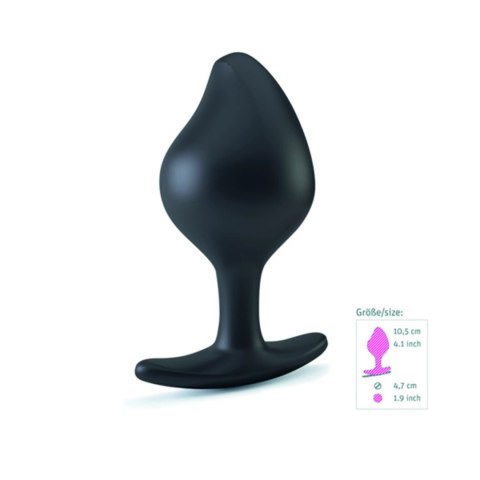 Mystim Rocking Force L - anatomiczny silikonowy plug elektro-stymulujący Mystim Rocking Force L - anatomiczny silikonowy plug elektro-stymulujący