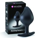Mystim Rocking Force L - anatomiczny silikonowy plug elektro-stymulujący