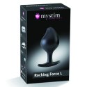 Mystim Rocking Force L - anatomiczny silikonowy plug elektro-stymulujący