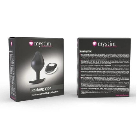 Mystim Rocking Vibe S - Korek z funkcją elektrostymulacji i wibracji Mystim Rocking Vibe S - Korek z funkcją elektrostymulacji i wibracji