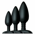 Nexus Butt Plug Trio Set - Zestaw anatomicznych korkow silikonowych 3 rozmiary