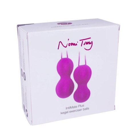Nomi Tang IntiMate Kegel Set Plus Purple - zestaw do ćwiczeń mięśni dna miednicy Nomi Tang IntiMate Kegel Set Plus Purple - zestaw do ćwiczeń mięśni dna miednicy