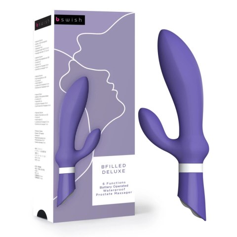 B Swish bfilled Deluxe Twilight - silikonowy masażer z 6 trybami pracy B Swish bfilled Deluxe Twilight - silikonowy masażer z 6 trybami pracy