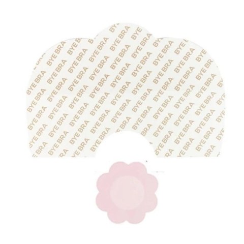 Bye Bra Breast Lift & Silk Nipple Covers D-F 3 pary - taśmy podnoszące, osłonki materiałowe Bye Bra Breast Lift & Silk Nipple Covers D-F 3 pary - taśmy podnoszące, osłonki materiałowe