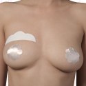 Bye Bra Breast Lift & Silk Nipple Covers D-F 3 pary - taśmy podnoszące, osłonki materiałowe