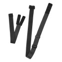 Bye Bra Flexible Low Back Straps 2 haftki czarny/biały - obniżający pasek