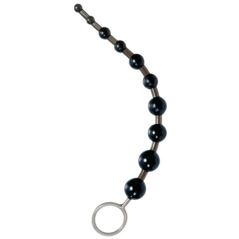 CalExotics X-10 Beads czarne koraliki analne 28 cm CalExotics X-10 Beads czarne koraliki analne 28 cm