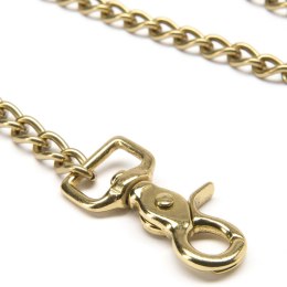 Coco de Mer Leather Lead brązowa smycz z naturalnej skory 109 cm