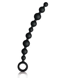 Joydivision Joyballs Long Black - silikonowy łańcuszek anatomiczny 29,8 cm
