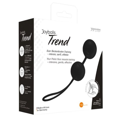 Joydivision Joyballs Trend Duo czarne - kulki treningowe 3.5 cm, 83g Joydivision Joyballs Trend Duo czarne - kulki treningowe 3.5 cm, 83g