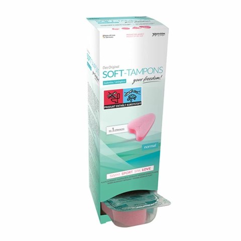 Joydivision Soft-Tampons Stringless Normal 10 szt - komfortowe, bezsznurkowe Joydivision Soft-Tampons Stringless Normal 10 szt - komfortowe, bezsznurkowe