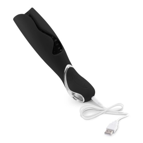 LoversPremium Vulcan Black - Wibrująca maszyna intymna, 10 trybow, USB LoversPremium Vulcan Black - Wibrująca maszyna intymna, 10 trybow, USB