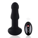Nomi Tang Pluggy RC silikonowy masażer zdalny, 15,3 cm, USB, czarny