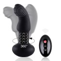 Nomi Tang Pluggy RC silikonowy masażer zdalny, 15,3 cm, USB, czarny