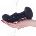 Nomi Tang Pluggy RC silikonowy masażer zdalny, 15,3 cm, USB, czarny