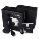 Nomi Tang Pluggy RC silikonowy masażer zdalny, 15,3 cm, USB, czarny