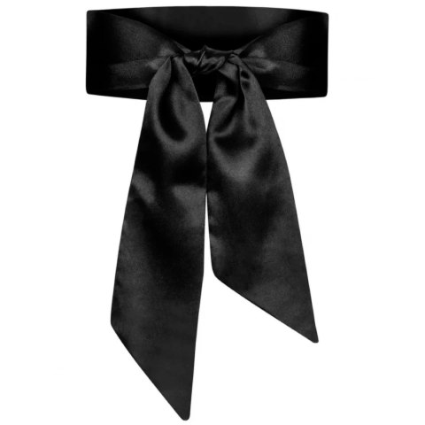 Obsessive Blindfold Black opaska materiałowa uniwersalna czarna Obsessive Blindfold Black opaska materiałowa uniwersalna czarna