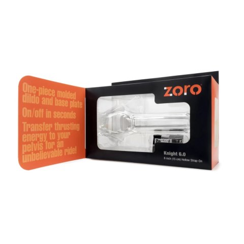Perfect Fit Zoro Knight 15,2 cm Clear - model z otworem, pasek w zestawie Perfect Fit Zoro Knight 15,2 cm Clear - model z otworem, pasek w zestawie