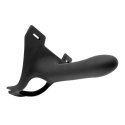 Perfect Fit Zoro Strap-On 14 cm Black - system anatomiczny, elastyczny pas