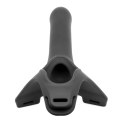Perfect Fit Zoro Strap-On 16,5 cm czarny - jednoczęściowy system mocowania