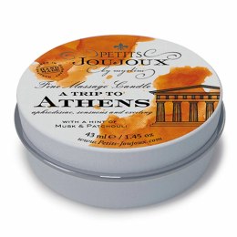 Petits Joujoux Athens świeca do masażu, piżmo i paczula, 33g