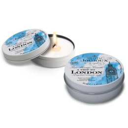 Petits Joujoux London Świeca do masażu 33g rabarbar i ambra