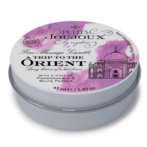 Petits Joujoux Massage Candle Orient 33g - świeca do masażu z granatem i białym pieprzem Petits Joujoux Massage Candle Orient 33g - świeca do masażu z granatem i białym pieprzem