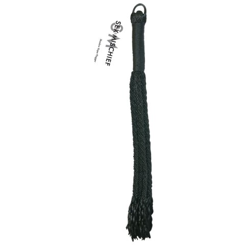 Sportsheets Shadow Rope Flogger 46cm miękki model do lekkiego bondage Sportsheets Shadow Rope Flogger 46cm miękki model do lekkiego bondage