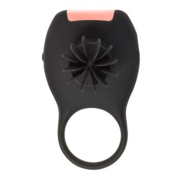 Tokyo Design Glamfit Black - Pierścień wibracyjny silikonowy czarny