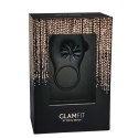 Tokyo Design Glamfit Black - Pierścień wibracyjny silikonowy czarny