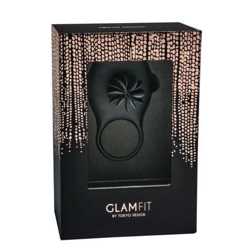 Tokyo Design Glamfit Black - Pierścień wibracyjny silikonowy czarny Tokyo Design Glamfit Black - Pierścień wibracyjny silikonowy czarny