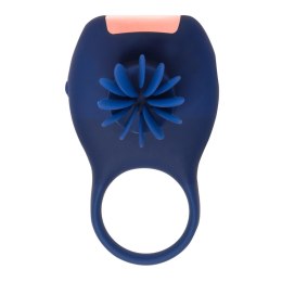 Tokyo Design Glamfit Rotating Pleasure Ring Blue silikonowy pierścień obrotowy