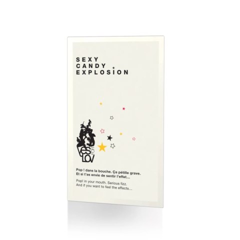 YESforLOV Candy Explosion - Musujące słodkie kryształki 7g