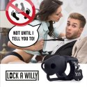 Lock a Willy - system zabezpieczający, regulowany, zestaw z kłodką
