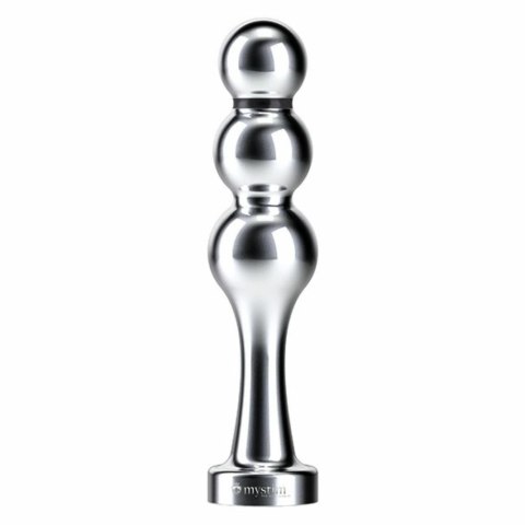 Mystim Bold Boris aluminiowy aplikator elektrostymulujący 14 cm Mystim Bold Boris aluminiowy aplikator elektrostymulujący 14 cm
