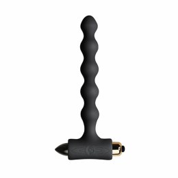 Rocks-Off Petite Sensations Pearls Black - koraliki z 7 trybami pracy, czarne